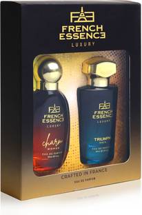 FRENCH ESSENCE Luxury Premium Charm & Triumph Perfume Gift Set Long Lasting Fragrance Scent Eau de Parfum  -  60 ml