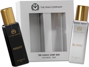 THE MAN COMPANY Signature Perfume Duo 20ml X 2 Pack | Luxury Gift Set for Men Eau de Parfum  -  40 ml