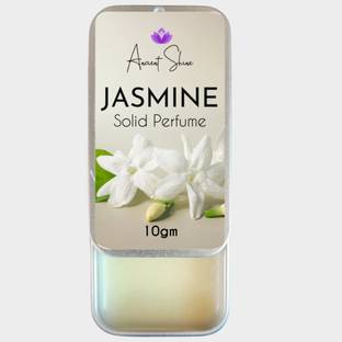 ANCIENT SHINE Jasmine Solid Perfume with Natural Jasmine Essential Oil Naturally Scented Perfume  -  10 ml