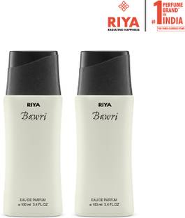 RIYA Bawri Perfume | Fresh Long Lasting Fragrance | Pack of 2 Eau de Parfum  -  200 ml