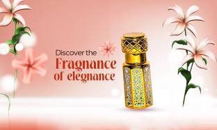 Ayaz Zafran(Saffron) Attar – Kesar Fragrance With Rich, Warm, Exotic & Premium Luxury Eau de Parfum  -  6 ml