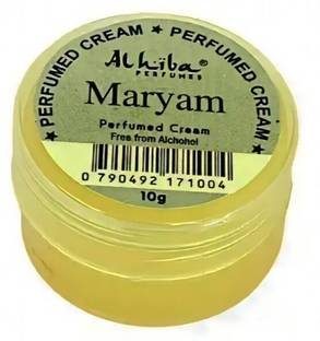 Al Hiba Maryam Premium Perfumed Body Cream | Free From Alcohol Perfume  -  10 ml