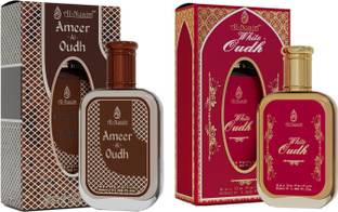 Al-Nuaim Ameer Al Oudh & White Oudh 50ml each Eau de Parfum  -  100 ml