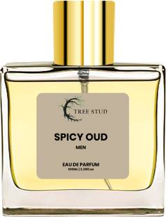 TREESTUD Spicy Oud Perfume For Men | Luxury Perfume | Long Lasting Eau de Parfum  -  100 ml