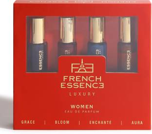 FRENCH ESSENCE Luxury Gift Set 4x15ml Long Lasting Fragrance Scent Perfume Perfume  -  60 ml