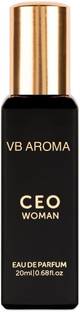 VBAROMA CEO | Office Wear Perfume for Men with long lasting notes of Tonka and Agarwood Eau de Parfum  -  20 ml