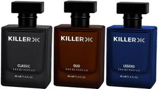 KILLER CLASSIC, OUD, LEGEND PERFUME Long Lasting Fragrance (50ml × 3) Eau de Parfum  -  150 ml