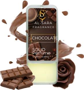AL SARA FRAGRANCE Chocolate Solid Perfume | Long-Lasting 12g Non-Greasy Solid Perfume Eau de Cologne  -  12 ml