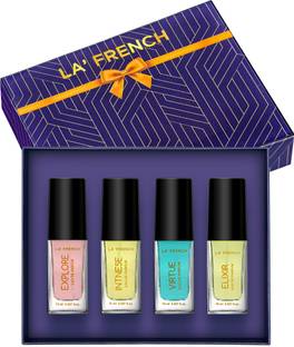 La French Unisex Gift Set | 4x15 ML | Lasting Long Eau de Parfum  -  60 ml