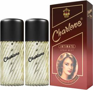 Charlene Spray Mist Intimate 2pcs (50ml each) Perfume  -  100 ml