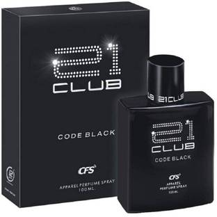 CFS 21 Club Code Black Apparel Perfume Spray Eau de Parfum  -  100 ml