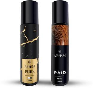 Afeem Pure Raid 120ml Combo1 Eau de Parfum  -  240 ml