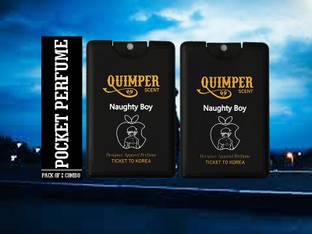 quimper Naughty Boy Pocket Pack of 2 Perfume  -  20 ml