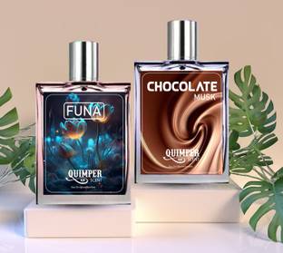 quimper Funa & Chocolate Musk 30ml Each Spray Perfume  -  60 ml