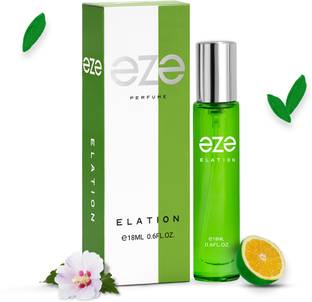 eze Elation Luxury Perfume, Long Lasting Smell, Citrus, Floral & Amber Fragrance Eau de Parfum  -  18 ml