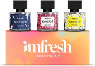 imfresh Spicy Nights, Candy Girl, Wildflower Eau de Parfum  -  90 ml