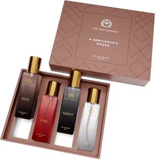 THE MAN COMPANY Blanc, Night, Fire & Oud 20ml Gift Set|A Gentleman's Mood Eau de Parfum  -  80 ml