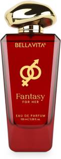 BELLAVITA MOOD COLLECTION Fantasy Perfume for Her|Floral & Spicy Notes|Long Lasting Scent| Eau de Parfum  -  100 ml