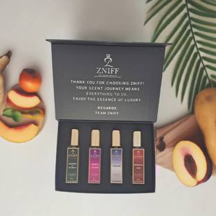 ZNIFF Perfume Gift Set | Immortal Oud, Eden's Elixir, Heaven & Garden of Secrets Perfume  -  80 ml