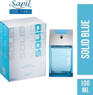 Sapil Solid Blue EDT for Men 100ml Eau de Toilette  -  100 ml