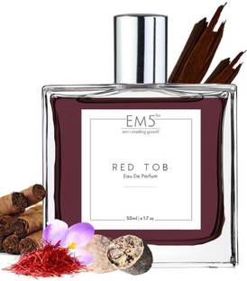 Em5 Red Tob Perfume | Strong Long Lasting Fragrance | Spicy Tobacco Woody | Luxury Eau de Parfum  -  50 ml