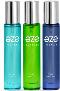 eze Pack of 3 Gift Set Luxury Perfume, Long Lasting Refreshing Smell Fragrance Eau de Parfum  -  54 ml