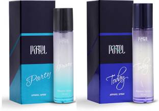 PATEL Party 30 ML+Today 30 ML Long Lasting Apparel Spray Perfume  -  60 ml