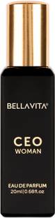 BELLAVITA CEO Eau De Parfum with long lasting notes of Tonka ,Agarwood Eau de Parfum  -  20 ml