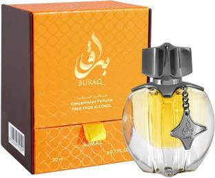 Ajmal Buraq Attar|Woody & Ambery Fragrance| Non-Alcoholic|Long Lasting Perfume  -  20 ml