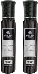 Yardley London Gentleman Classy Musk No Gas Body Perfume  -  240 ml