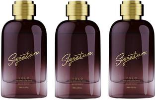 Signature YOLO Long Lasting Charming & Energizing Fragrance (100ML Each, Pack Of 3) Eau de Parfum  -  100 ml