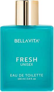 BELLAVITA Fresh Eau De Toilette Unisex Perfume with Bergamot, Orris Lavender & Ylang Ylang Perfume  -  100 ml
