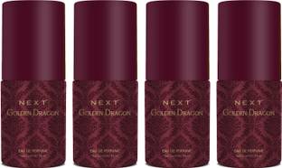 NEXT New Edition Golden Dragon with Versatile Fragrance (10ml X 4) Long Lasting Eau de Parfum  -  40 ml