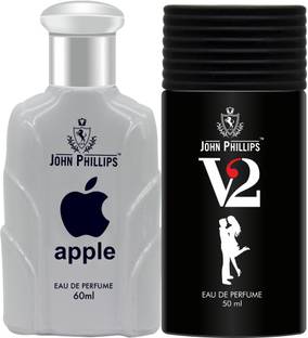John Phillips APPLE & V2 | Long Lasting | Combo Eau de Parfum  -  210 ml