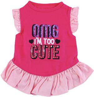 KUTKUT Frock, Dress for Dog, Cat