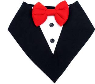 Dog-O-Bow Tuxedo, Bandana for Dog