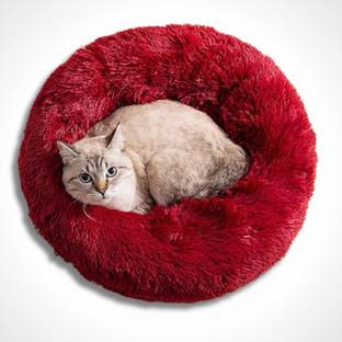 Zexsazone Round donut Pet bed dog bed puppy bed cat bed large dog bed dogs, cats S Pet Bed