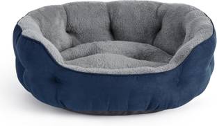 petlux Dog & Cat Washable Beds for Indoor Pets & Puppy, Round Dog Bed Sofa for Dogs. XL Pet Bed