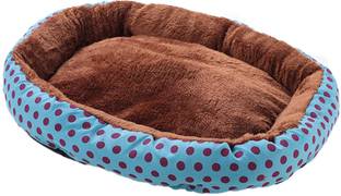 KUBER INDUSTRIES Dog & Cat Bed|Soft Plush Top Pet Bed|High-Quality Polyester Filling M Pet Bed