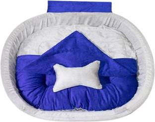 TRANDING STYLISH Luxury Blanket With Coller Bed for Dog and Cat S Pet Bed