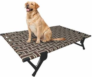 Durabed "LARGE & STRONG" 42 X 26 Inches, Dog Bed. Easy to Wash & Move with Folding Legs- L Pet Bed