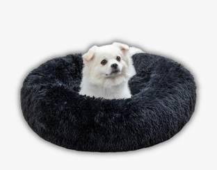 Zexsazone The round donut pet bed is perfect for indoor cats and puppies winter, Summer XXXL Pet Bed