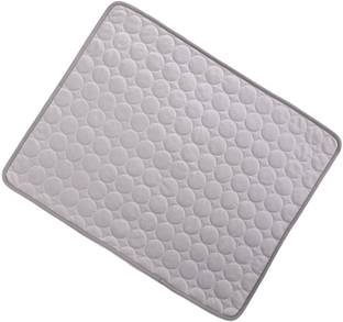 KUBER INDUSTRIES Rectangular Dog & Cat Bed|Premium Cool Ice Silk with Polyester With Bottom Mesh XS Pet Bed