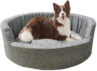 Pet United Grey Foam Round S1 S Pet Bed
