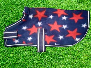 BLESSING PET PRODUCT STAR PRINT JACKET Dog Blanket