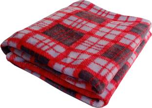 Ayra pet care BLKT-24CHECKRD-L Dog, Cat Blanket