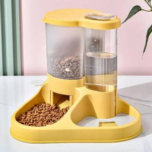 Ketumal Plastic Pet Bowl & Bottle