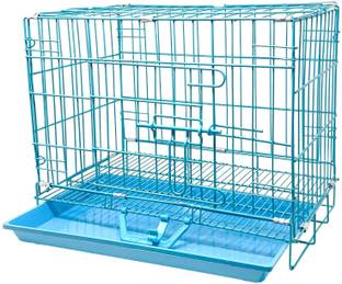 Pet Guard cage Kennel Blue Color Rust Proof Metal Folding Kennel for Dogs Blue Pet Crate