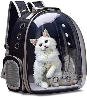 MS MODSTYLE Black Backpack Pet Carrier