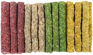 BRANDON Munchy Sticks Mix Flavours 1 KGS ( Chicken Mint Mutton And Natural Flavours ) Chicken, Mutton, Mint, NA Dog Chew